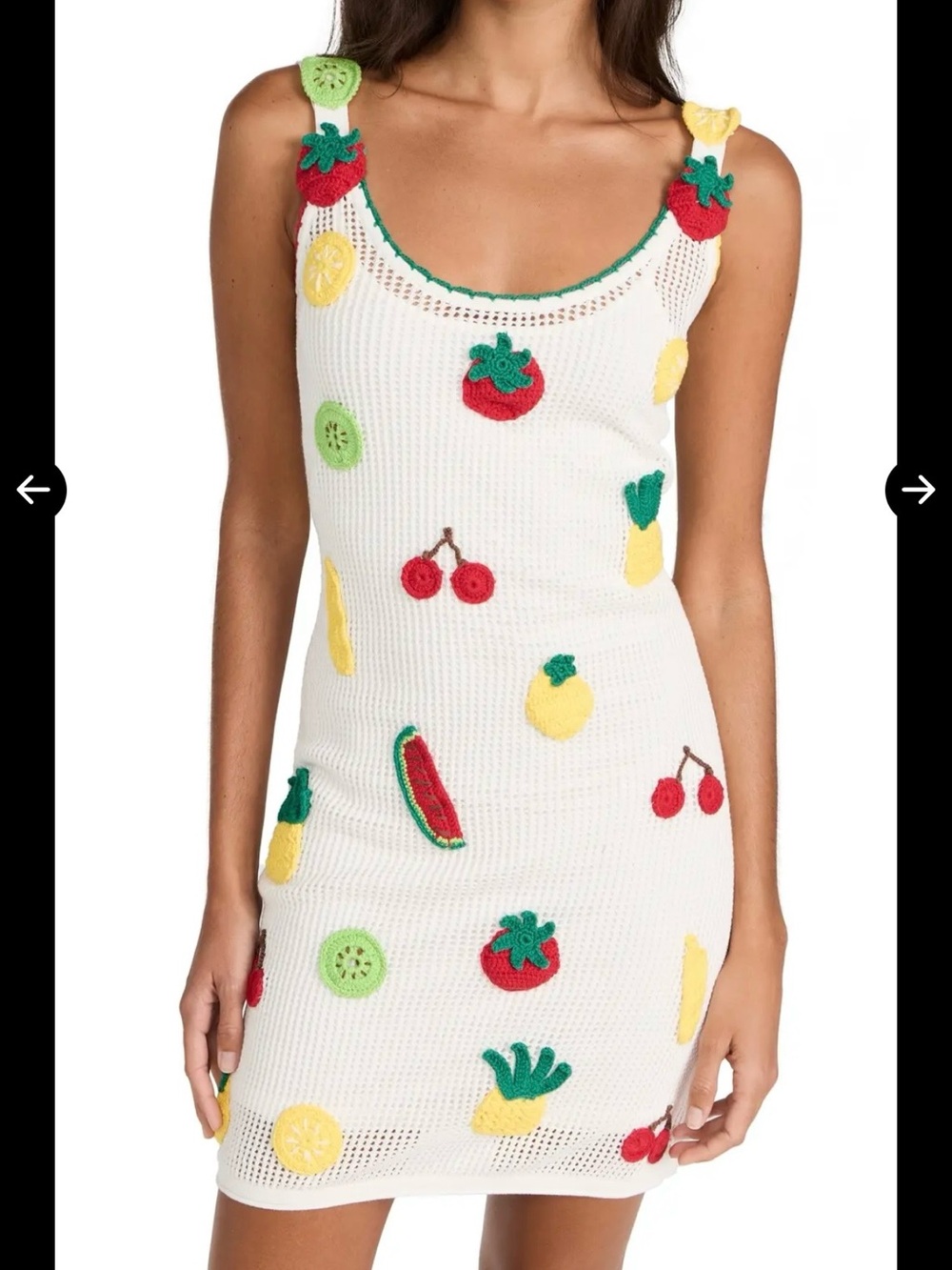 STAUD MINI MARACUYA DRESS（size XS）